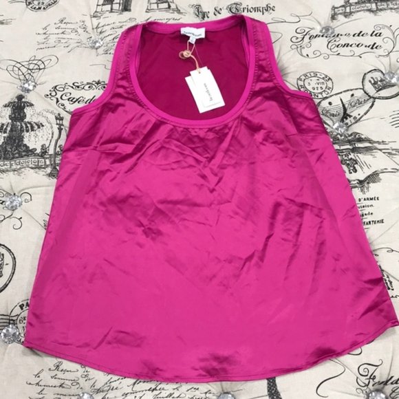 Heartloom Chantelle Satin Woven Tank Top - Picture 4 of 6